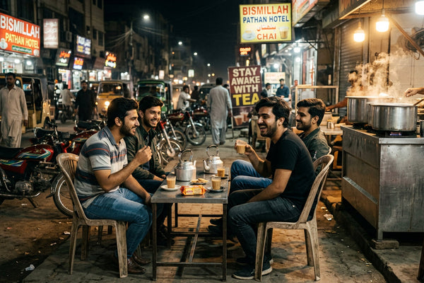 Pathan ka Dhaba, Every Night, Since You Were 16: What Karachi's Chai Culture Is Actually Doing to Your Body